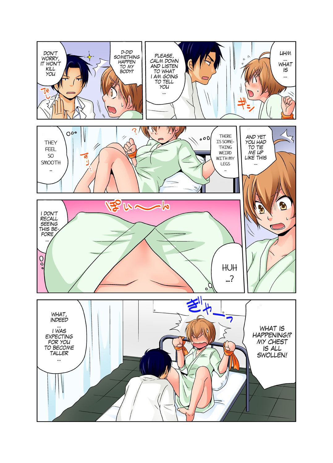 Hentai Manga Comic-Gender Bender Into Sexy Medical Examination! You said that you were only going to look... Ch.1-4-Read-6